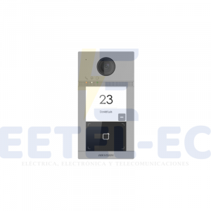 Frente de calle videoportero 1 departamente / TCP/IP, camara 2Mp.