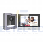 Kit video portero IP / Frente de calle + Pantalla 7" + Switch PoE 4ch.
