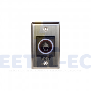 Boton de salida NO TOUCH.