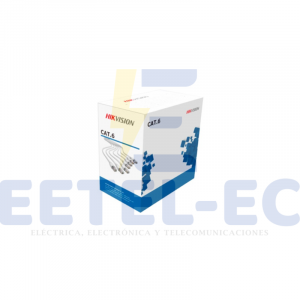 Cable UTP Cat. 6 rollo 305m para interior Hik