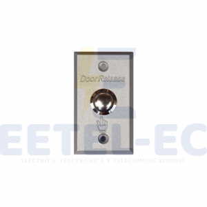 Pulsador de salida metalico.