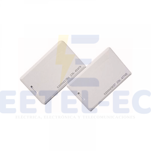 Tarjeta simple de proximidad.