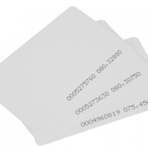 Tarjeta impermeable de proximidad.